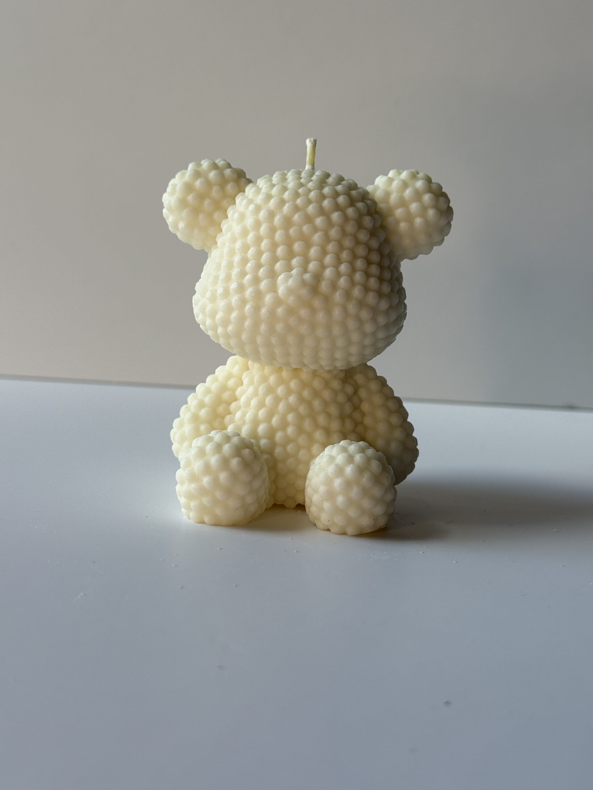 Bear Pillar Decor Candle